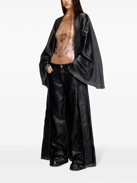 Diesel x Damiano David floor-length coat A177120DBCV - 2