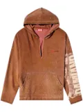 Diesel x Damiano David S-Boxt-Hood-Lux-DD hoodie - Brown