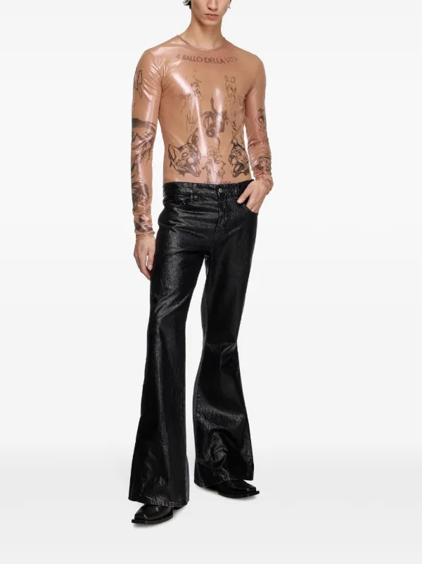 DIESEL t-claude-dd マネスキン ダミアーノ・デイヴィッド Diesel x Damiano David T-Claude-DD Top | Pink | FARFETCH