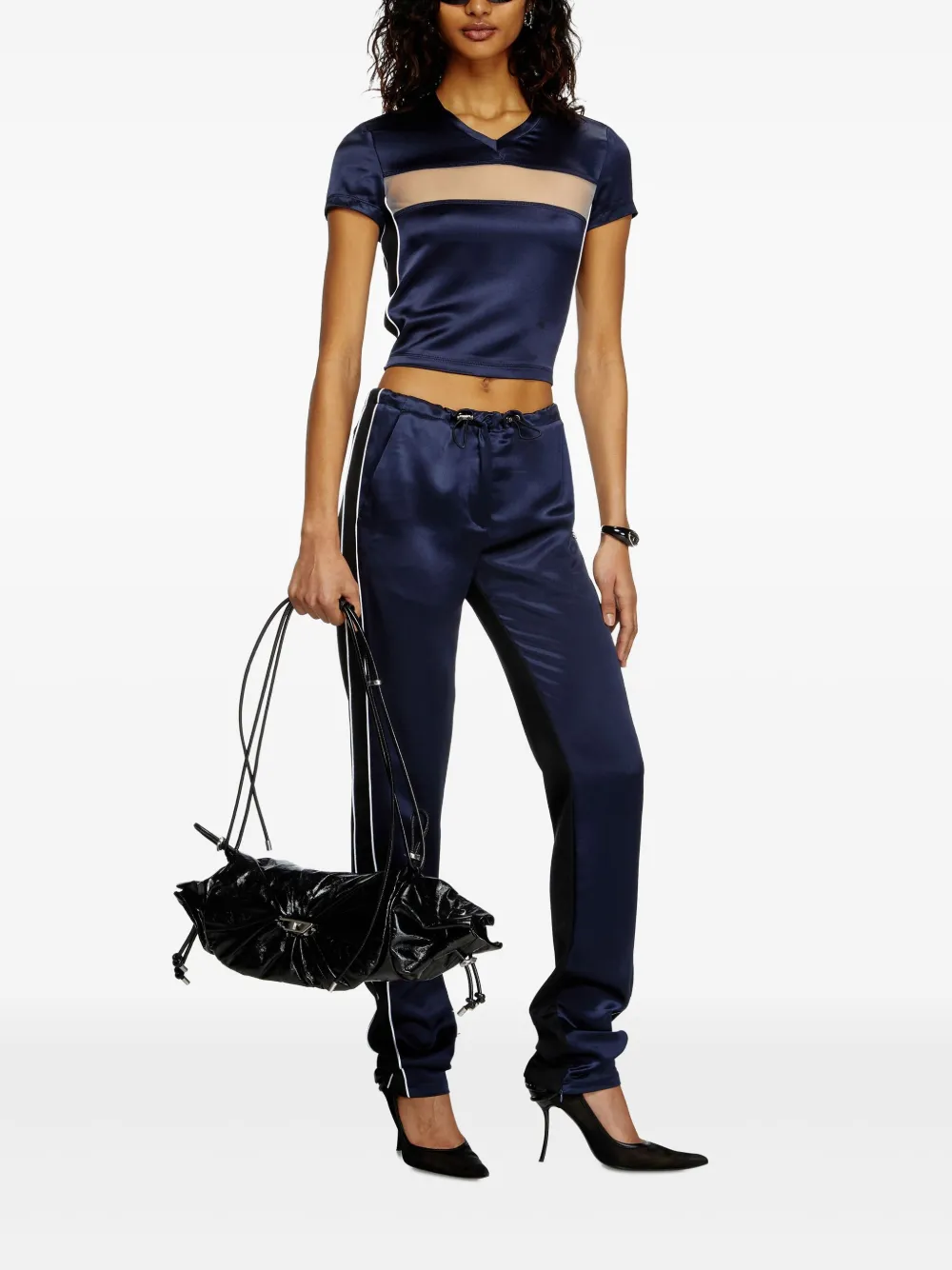 Diesel P-Round track pants - Blauw