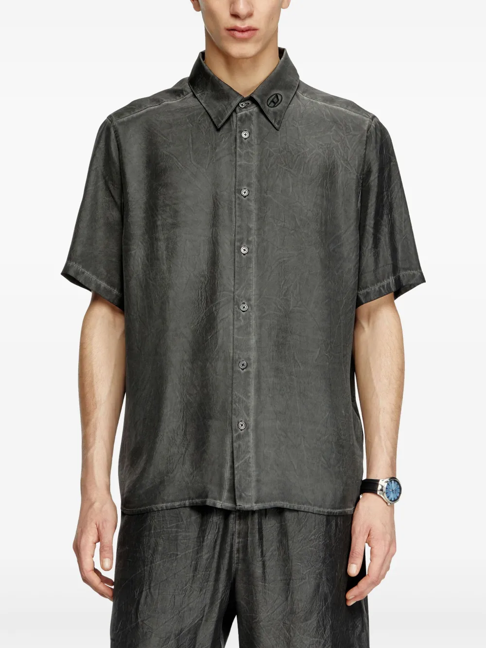 Diesel S-Leon shirt Zwart