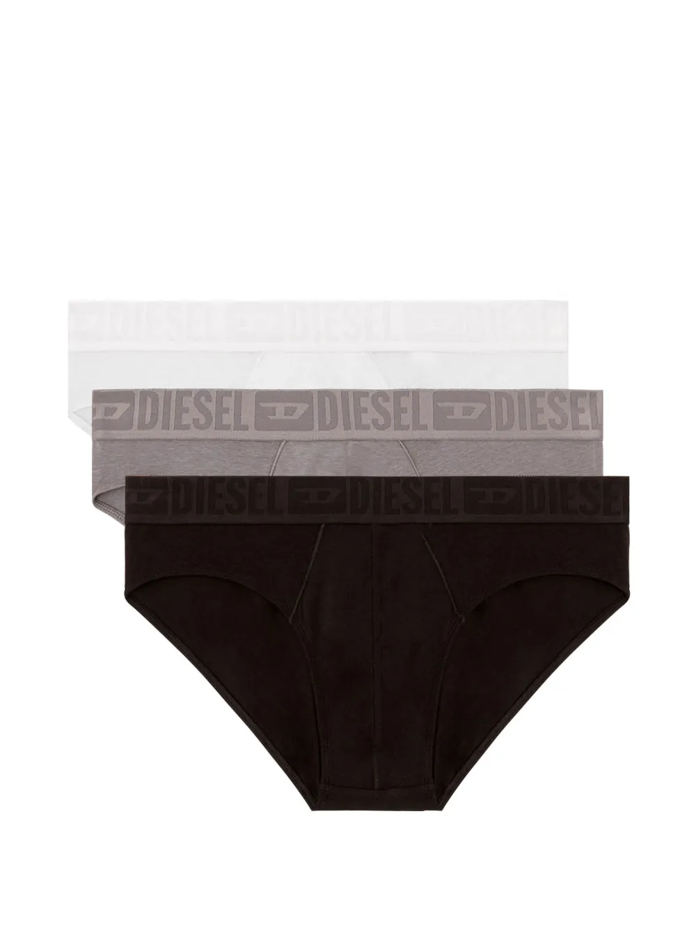 Diesel Roy-D-Mono briefs (pack of three) - Bianco