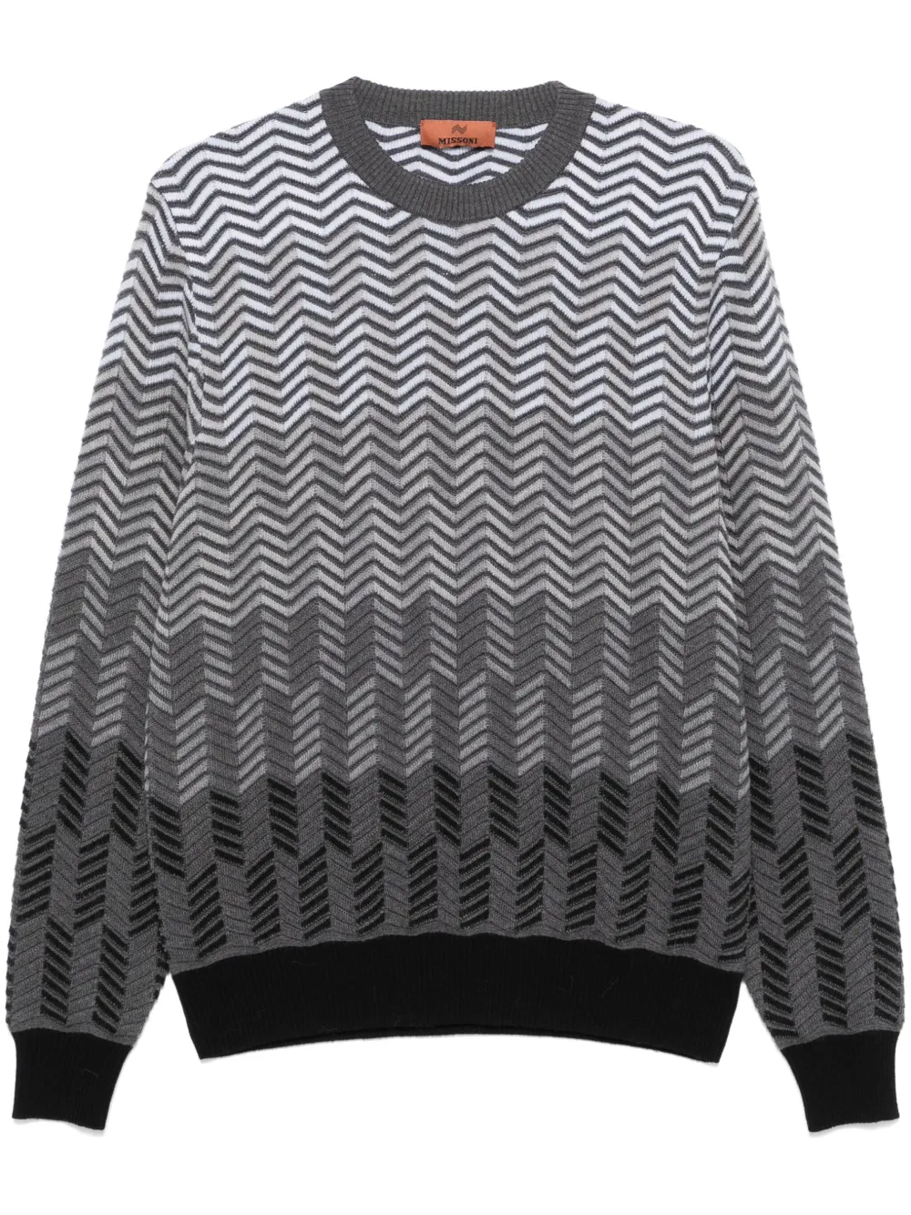 Missoni suéter con motivo en zigzag | gris | Image 1