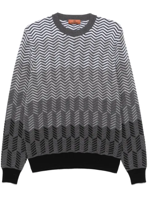 Missoni zigzag virgin wool sweater