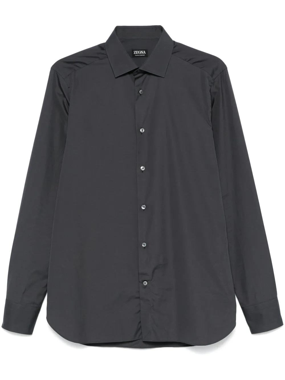 Zegna Camicia in popeline | grigio | Image 1