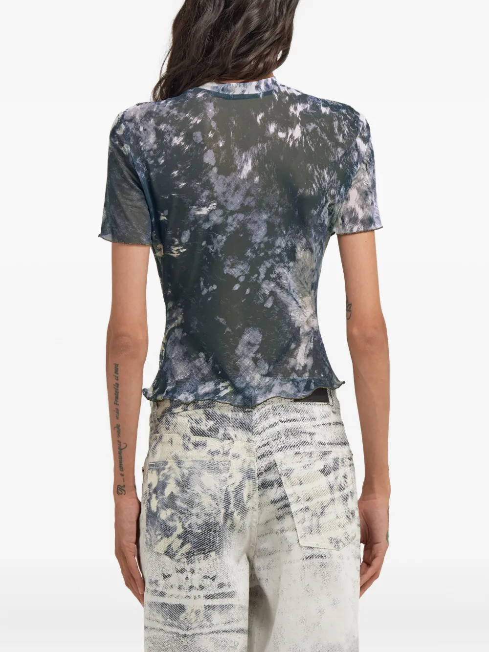 ROBERTO CAVALLI APPALOOSA-PRINT T-SHIRT