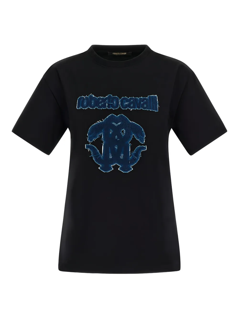 Roberto Cavalli cotton t-shirt – Black