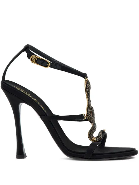 Roberto Cavalli crystal-embellished sandals
