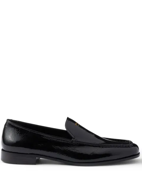 Prada patent-leather loafers