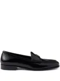 Prada patent-leather loafers - Black