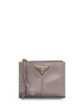 Prada small leather wallet - Grey