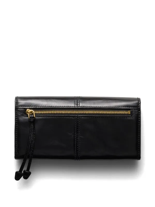 PRADA財布 PRADA ナイロンxサファイアーノ 二折り財布 トライアングルロゴ (PRADA