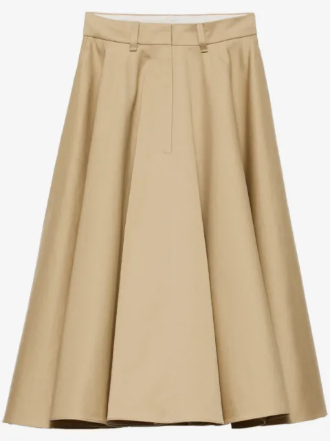 Prada chino midi-skirt
