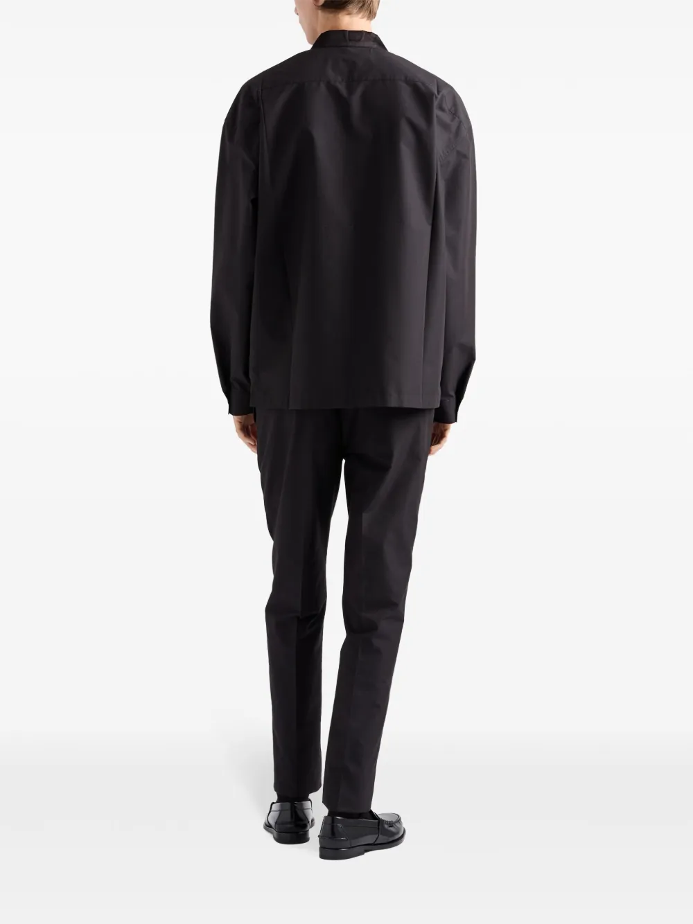 Prada Katoenen overhemd Zwart