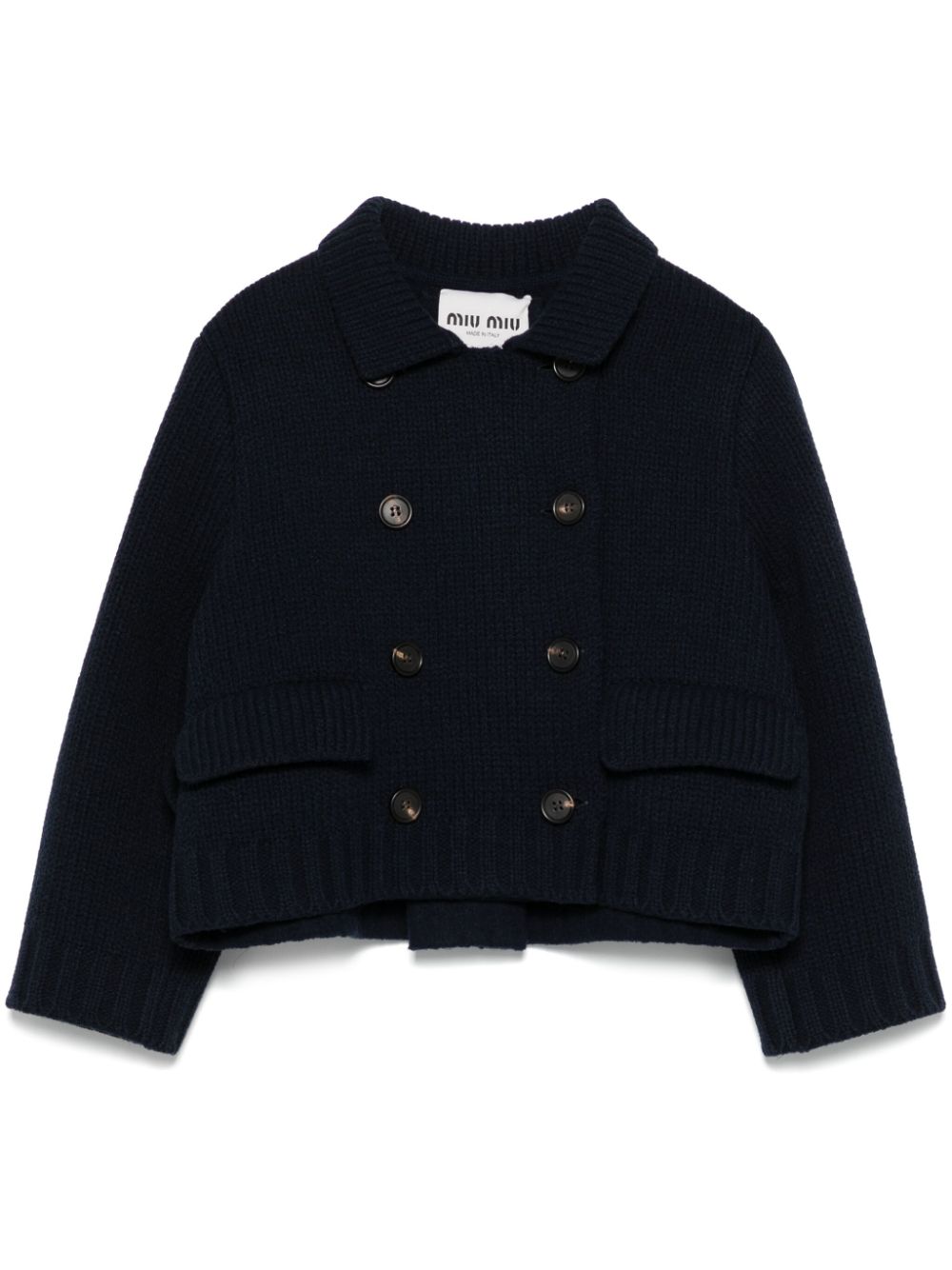 Miu Miu cropped wool jacket Women