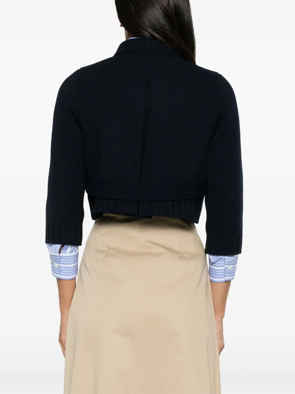 Miu Miu cropped wool jacket Women