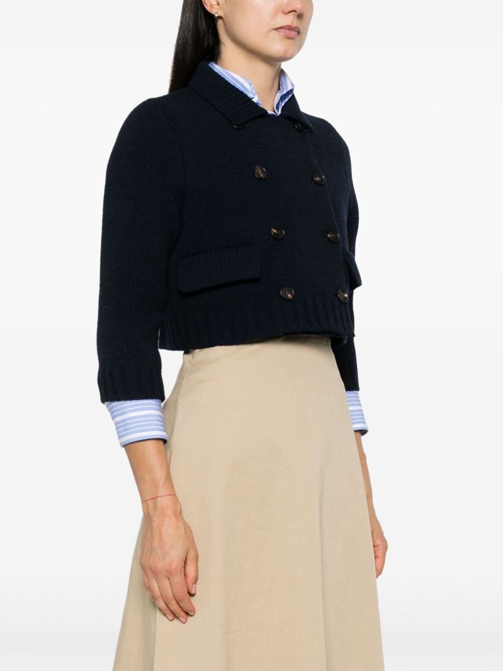 Miu Miu cropped wool jacket Women