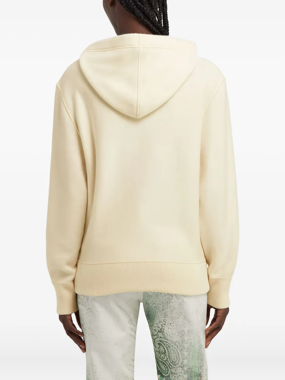 Roberto Cavalli Hoodie met borduurwerk Beige