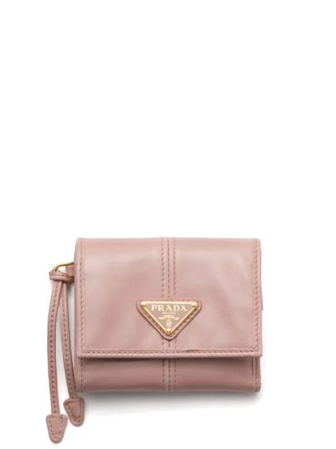 Prada small leather wallet