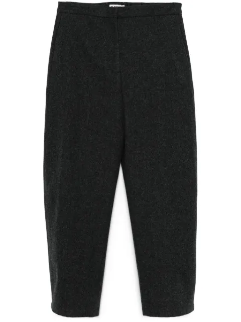 Jil Sander felted wool trousers