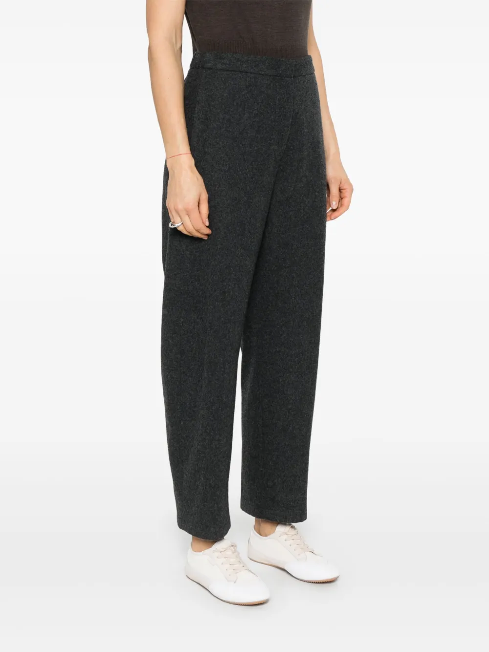 Jil Sander Wollen trainingsbroek Grijs