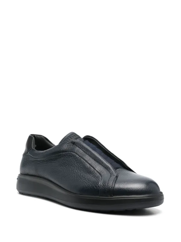 Fratelli Rossetti Leather Sneakers | Blue | FARFETCH display picture 3