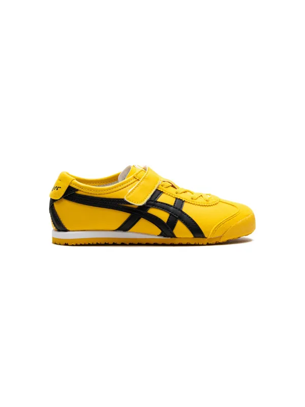靴 Onitsuka Tiger MEXICO 66 YELLOW/BLACK Authentic Onitsuka Tiger MEXICO 66 YELLOW BLACK Unisex