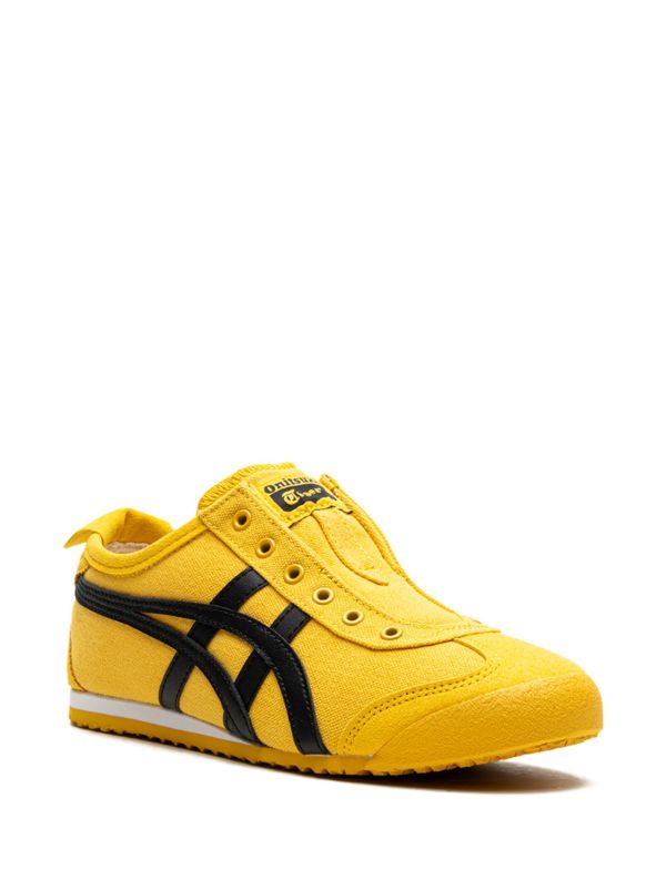 Onitsuka Tiger Sneakers Senza Lacci Mexico 66 Yellow Black Giallo FARFETCH IT