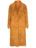 Simon Miller Lett Shaggy faux-fur coat - Brown