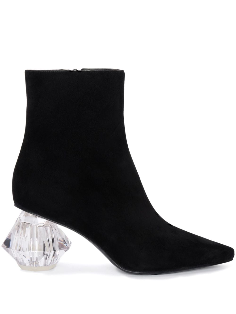 Simon Miller Suede Crystal Kuki boots – Black