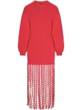 Simon Miller Wallis midi dress - Red