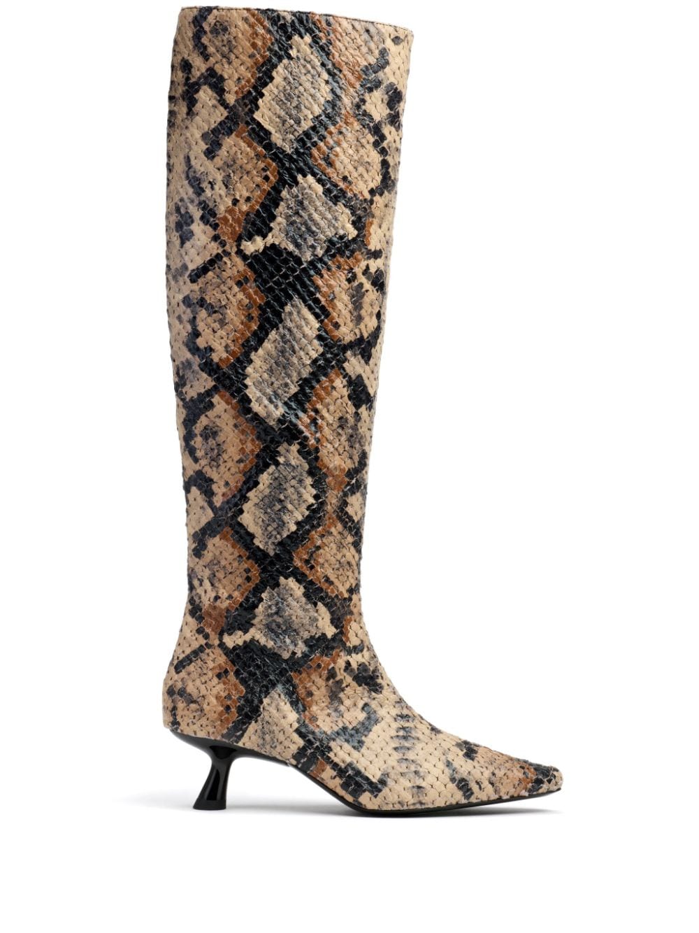 Shop Simon Miller Tall Kuki Boots In Neutrals