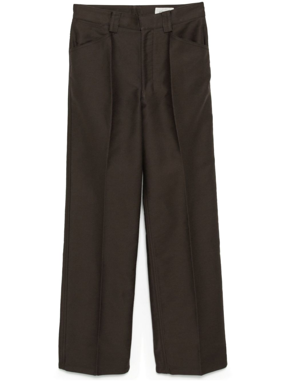 straight-leg trousers