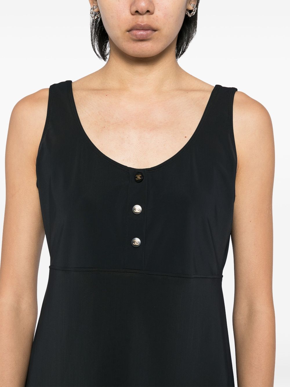 CHANEL 1997 Sleeveless Dress Women