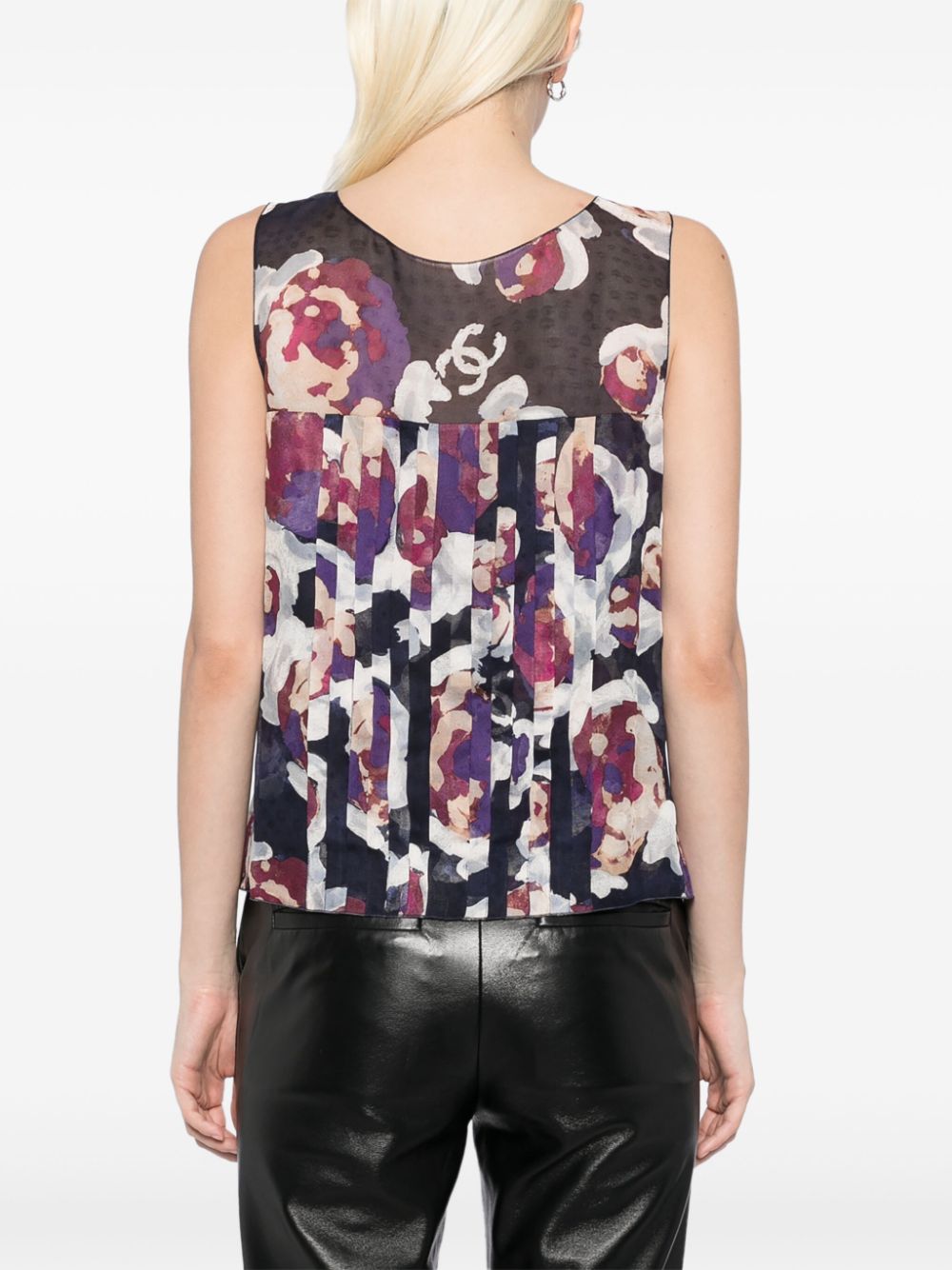 CHANEL 2010s Sleeveless Top Women