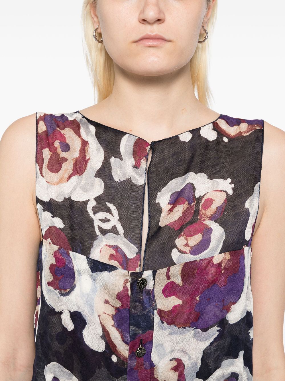 CHANEL 2010s Sleeveless Top Women