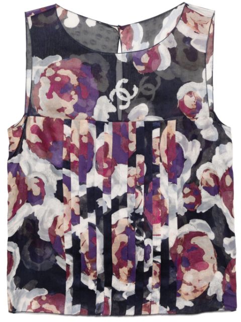 CHANEL 2010s Sleeveless Top Women