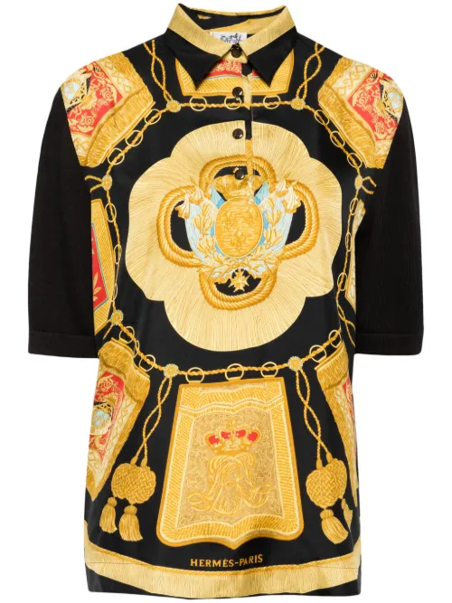 Pull à manches courtes (années 1990-2000) - Hermès Pre-Owned - Modalova