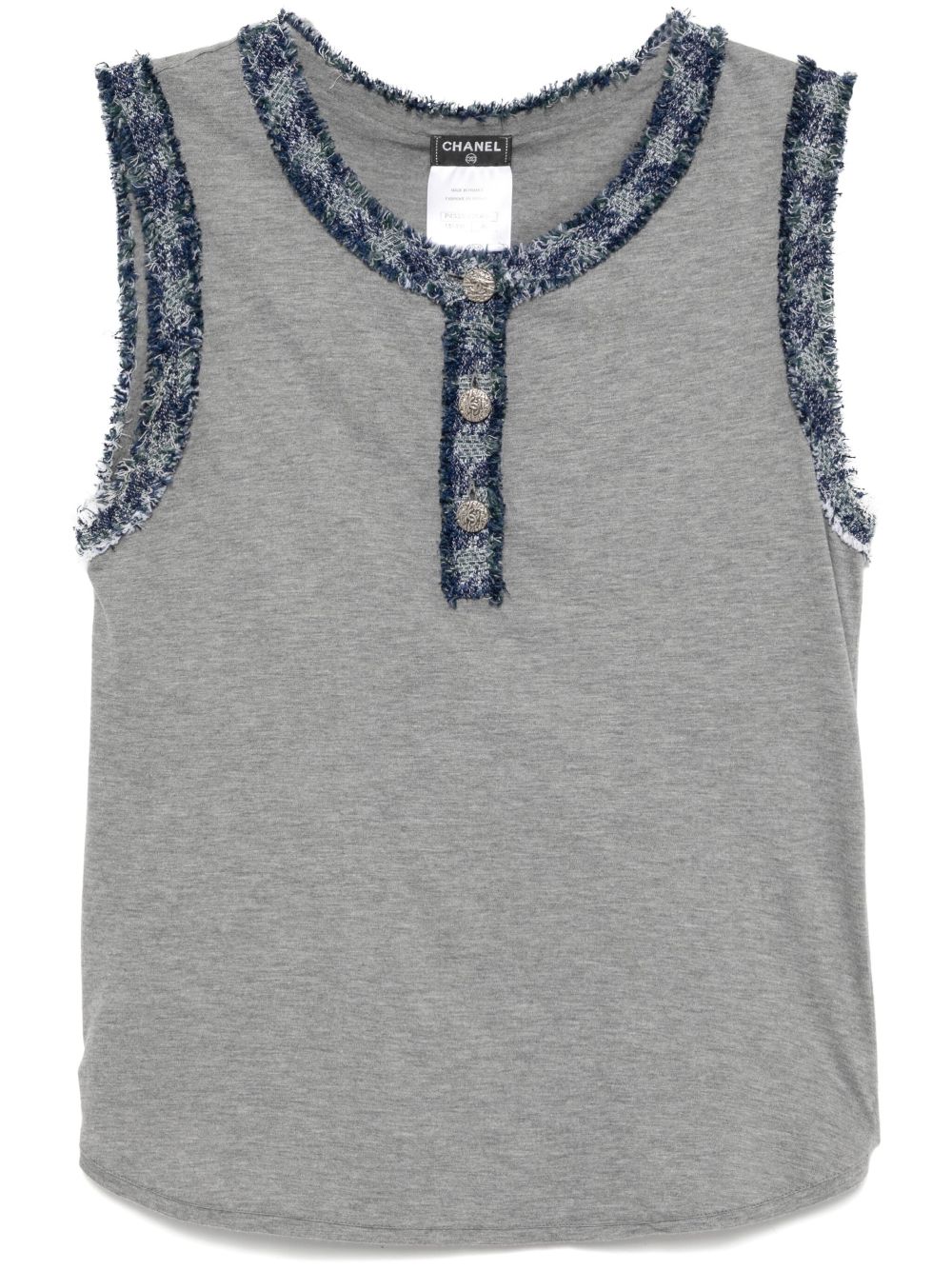 CHANEL 2010s Sleeveless Top Women