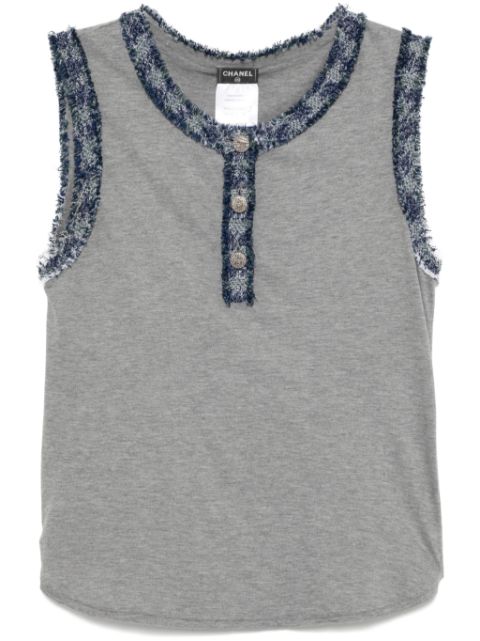 Cheap HOT SALE CHANEL 2010s Sleeveless Top Women