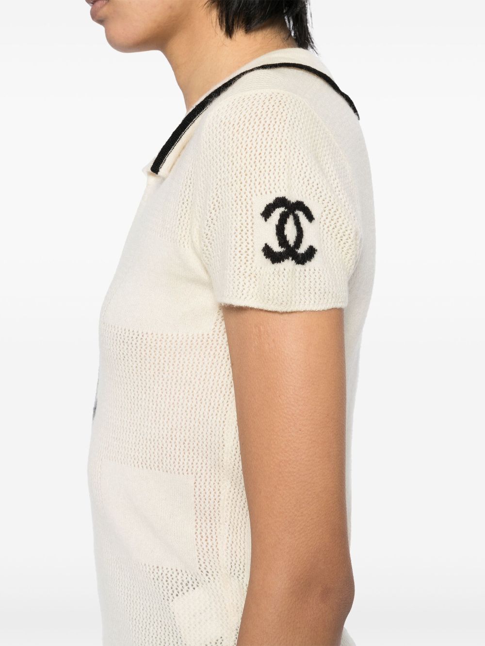 CHANEL 2001 Short Sleeve Top Women