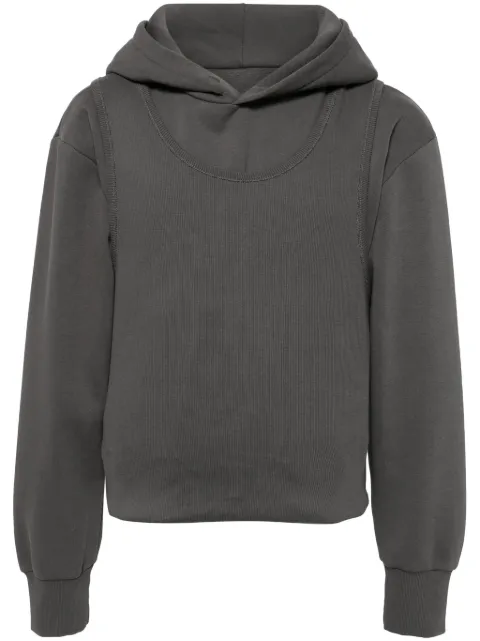 MM6 Maison Margiela patch-detail hoodie
