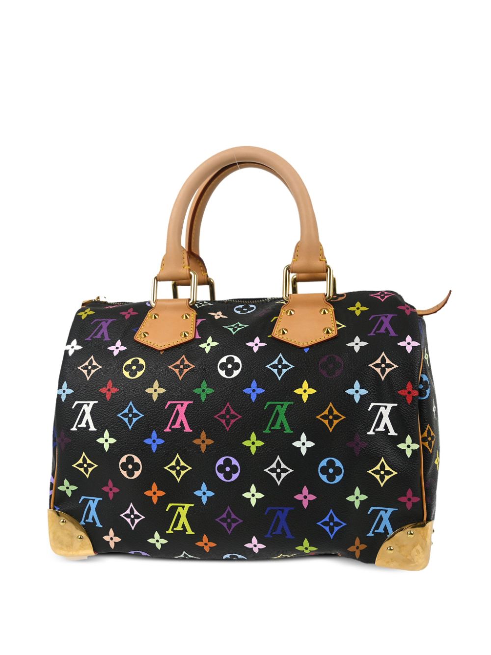 Louis Vuitton Pre-Owned x Takashi Murakami 2008 Speedy 30 handtas - Zwart