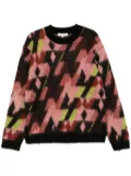 Maison Kitsuné graphic jumper - Pink