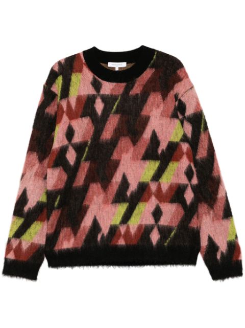 Maison Kitsune graphic jumper Men