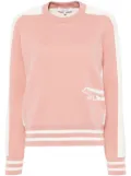 Maison Kitsuné flash fox jumper - Pink