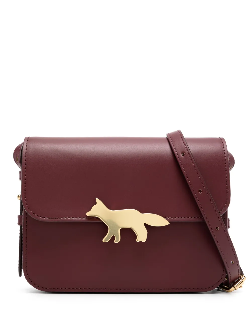 Maison Kitsuné Crossbodytas met omslag Rood