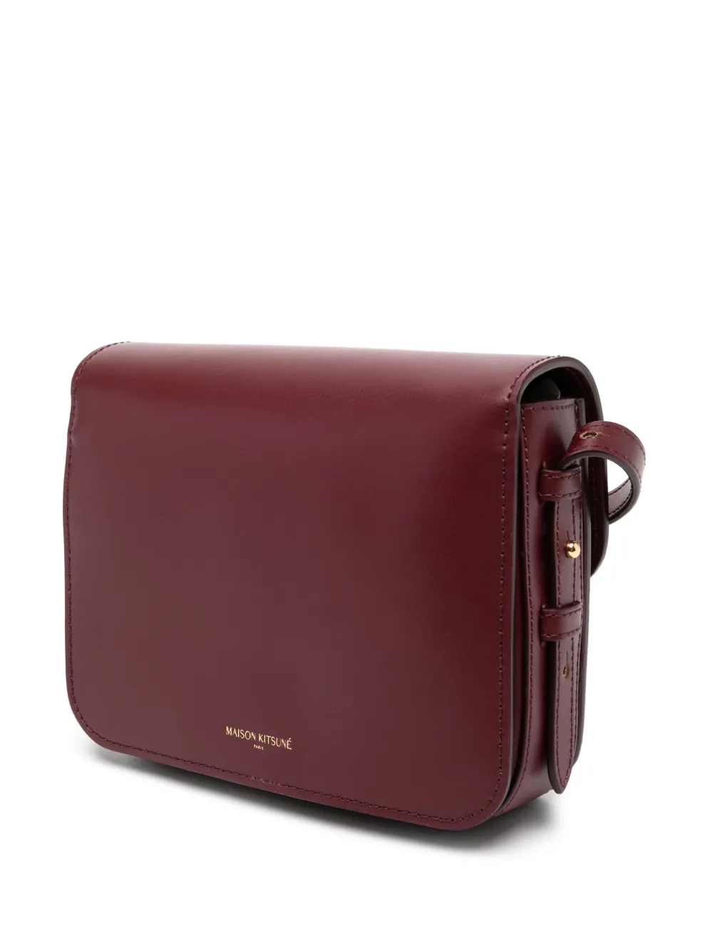 Maison Kitsuné Crossbodytas met omslag Rood