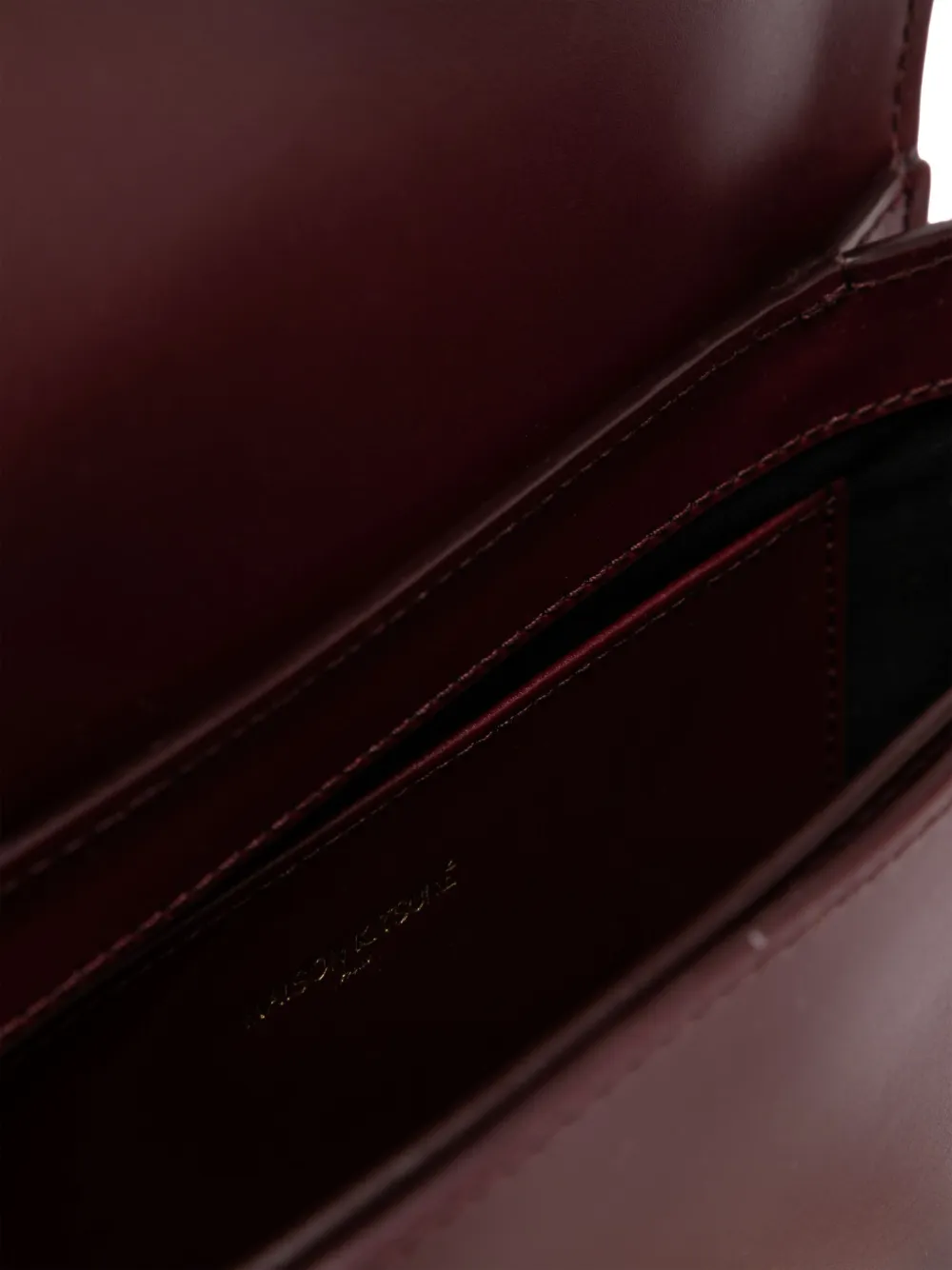 Maison Kitsuné Crossbodytas met omslag Rood