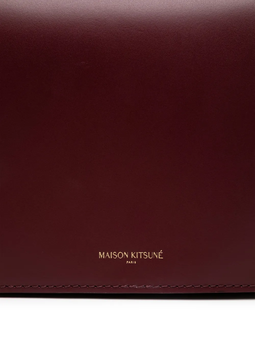 Maison Kitsuné Crossbodytas met omslag Rood